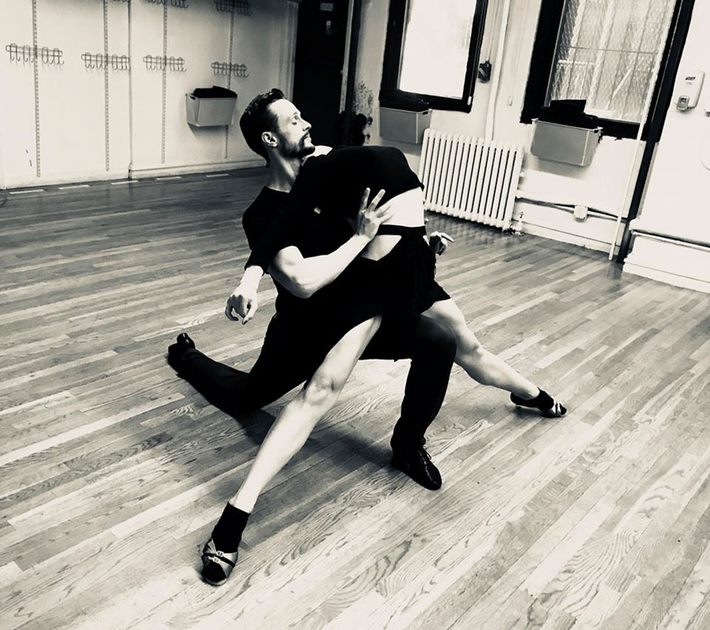 Ivana dancing and teaching in New York City